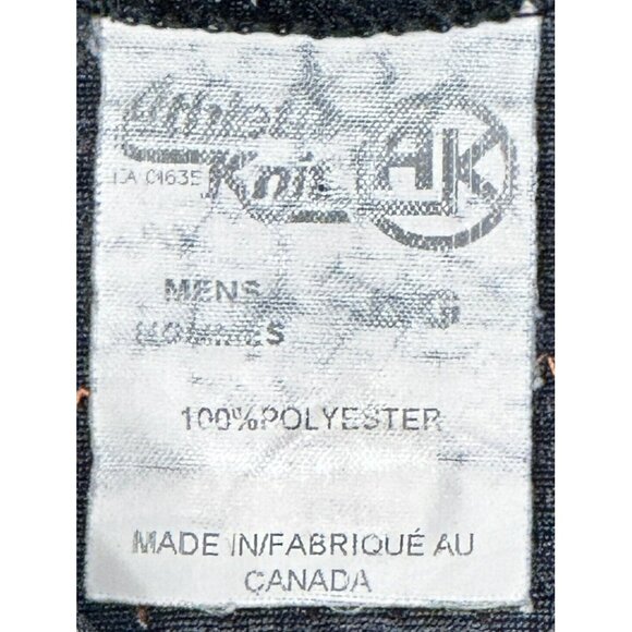 Athletic Knit Mens Shirt Sleeveless Baseball Jersey Button Up Embroidered Large - Picture 8 of 11